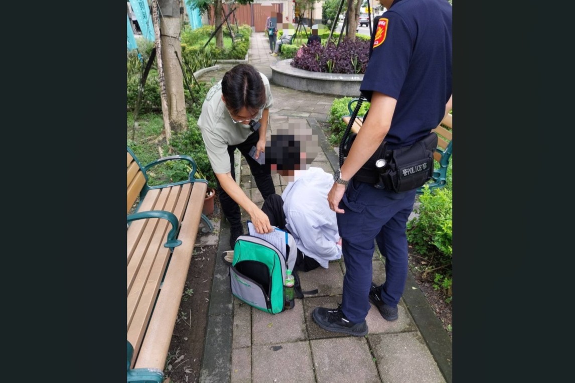 所長化身公園阿伯　喬裝埋伏逮22歲男面交車手