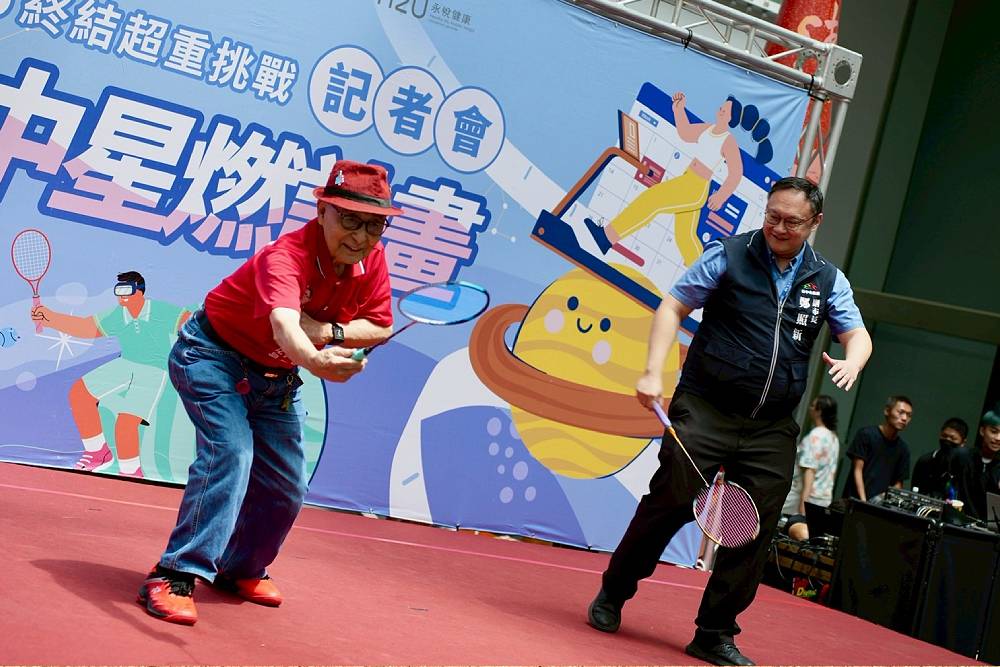 台中辦120萬減重挑戰賽　盧秀燕：想看「張信哲」版副市長
