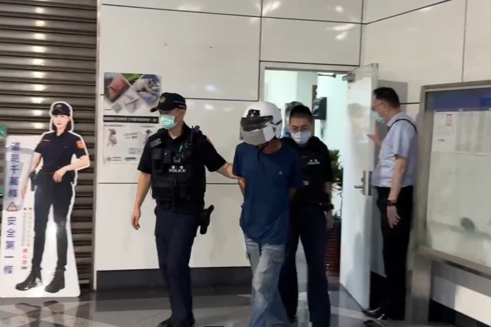 醉臥松山火車站月台　站員關懷慘被揮拳毆傷