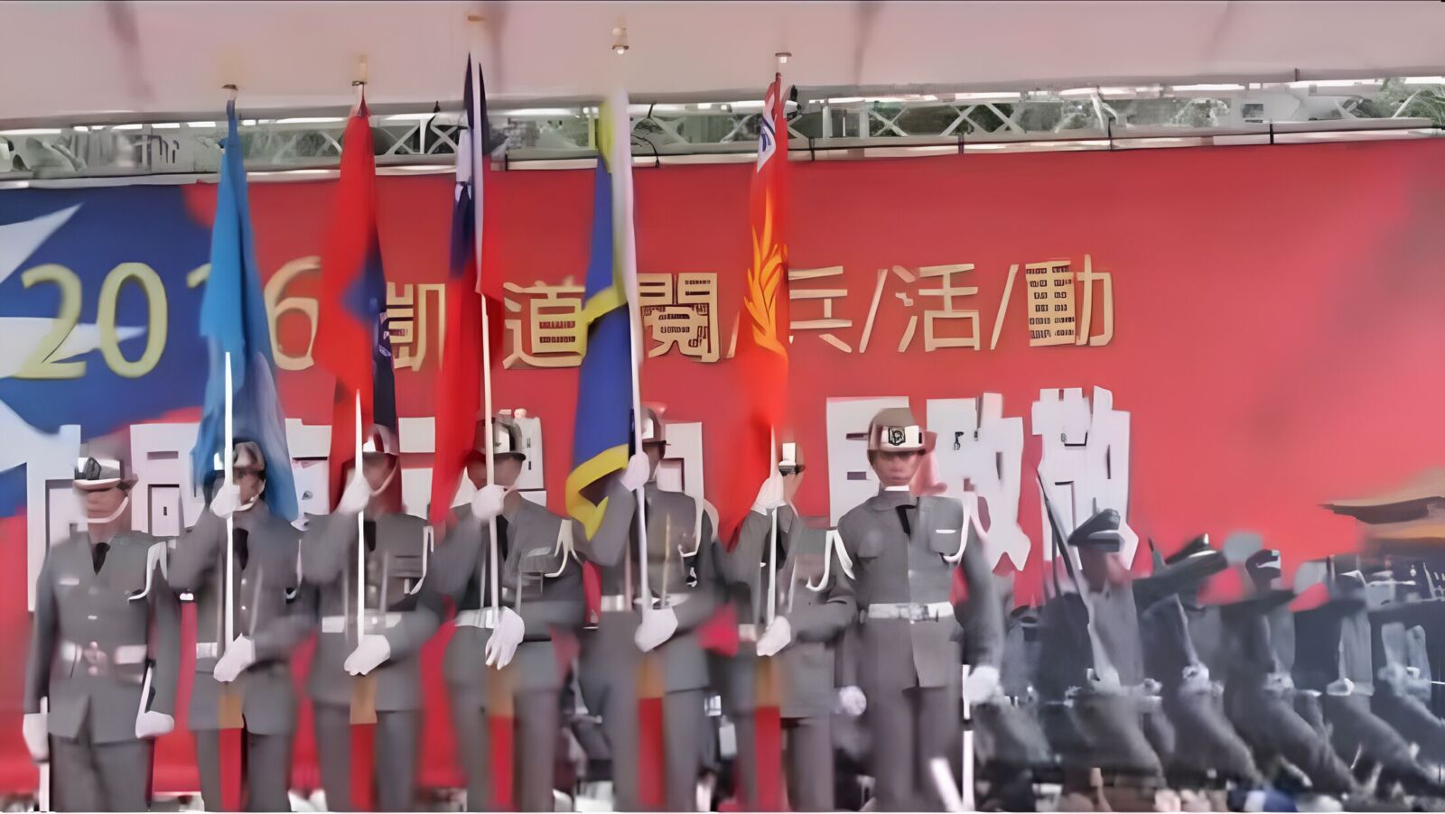 「五年級踢正步」閱兵活動滿9週年　何啟聖：正步精神不會消失