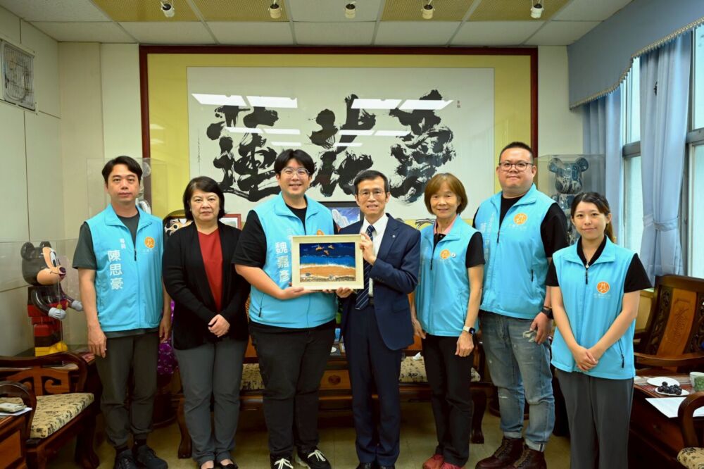 外交部東部辦事處陳俊郎拜會　魏嘉彥建議「跳島旅遊模式」吸引旅客