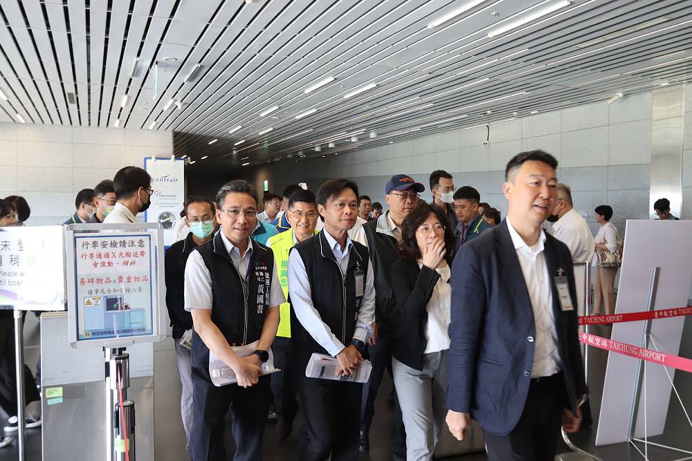 台中機場每周108航班考驗交通　台中市府盼早日核定啟動捷運橘線建設