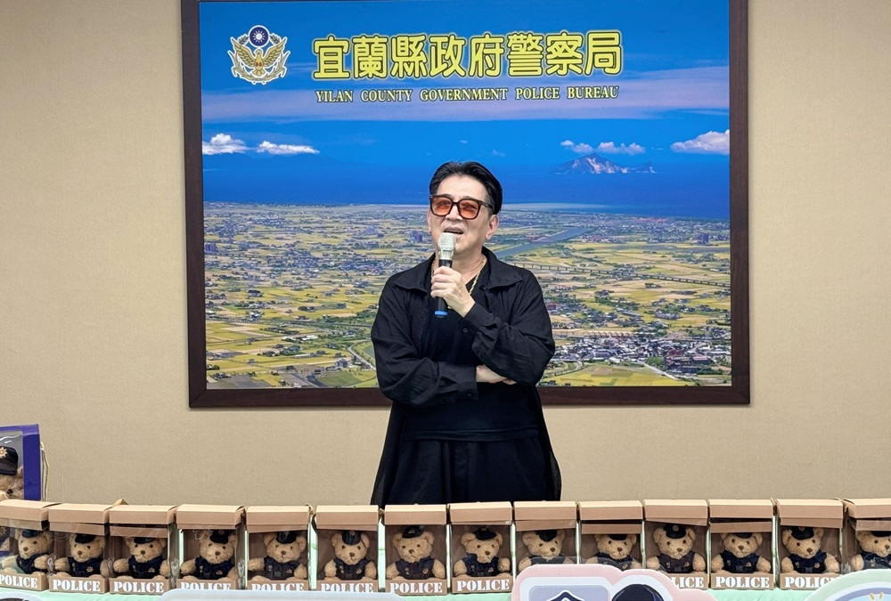 角頭「貴董」現身宜蘭　聯手檢警宣導防詐新手法