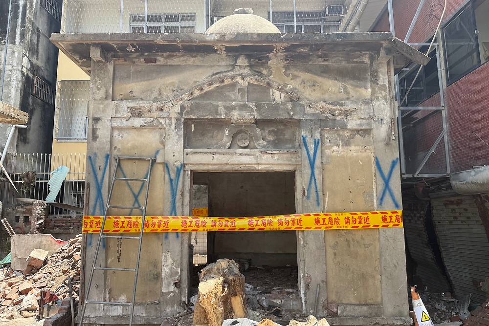 台中舊城區圓頂建築疑日治建物　文化局啟動暫定古蹟程序