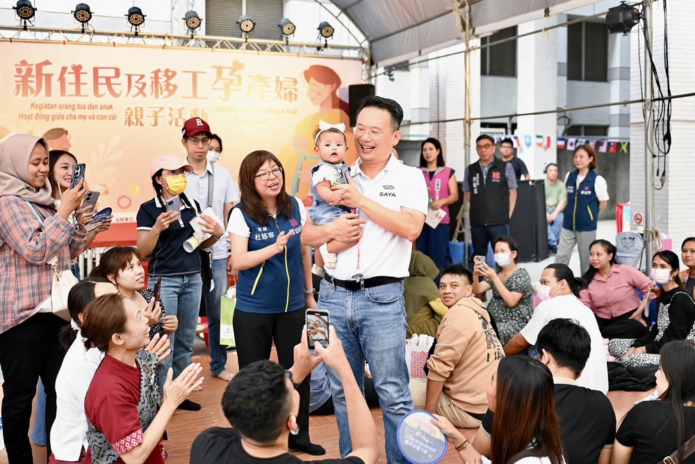 新住民及移工人數近20萬　蘇俊賓：持續打造桃園多元友善孕產環境