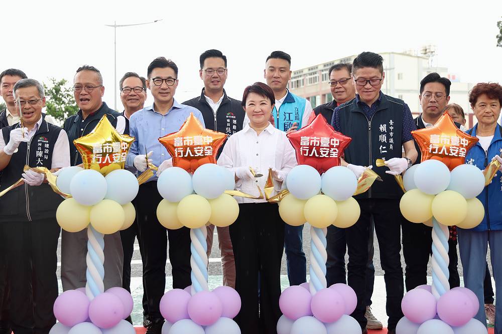 北屯崇德19路延伸工程完工　盧秀燕：強化台中巨蛋交通路網