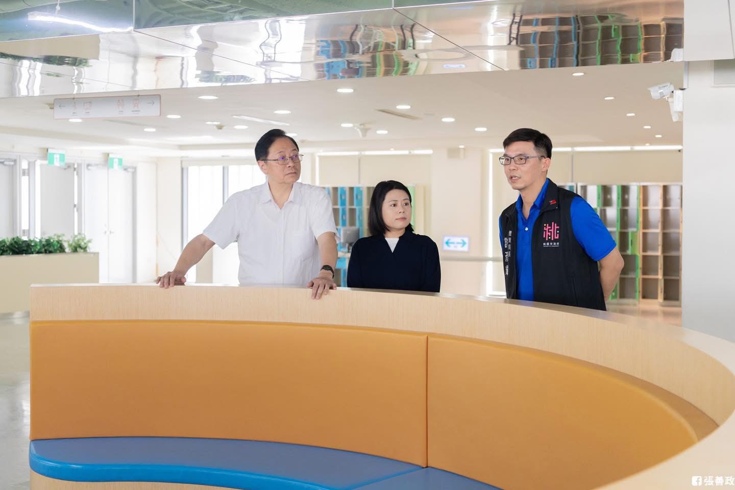 張善政打造「AR×VR全齡運動館」　感謝邱若華支持充分反映鄉親需求
