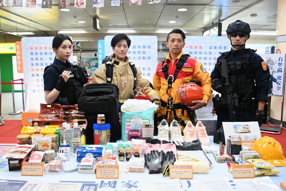 守護之盾防空避難體驗今特展　劉世芳：提升全民避難應變力