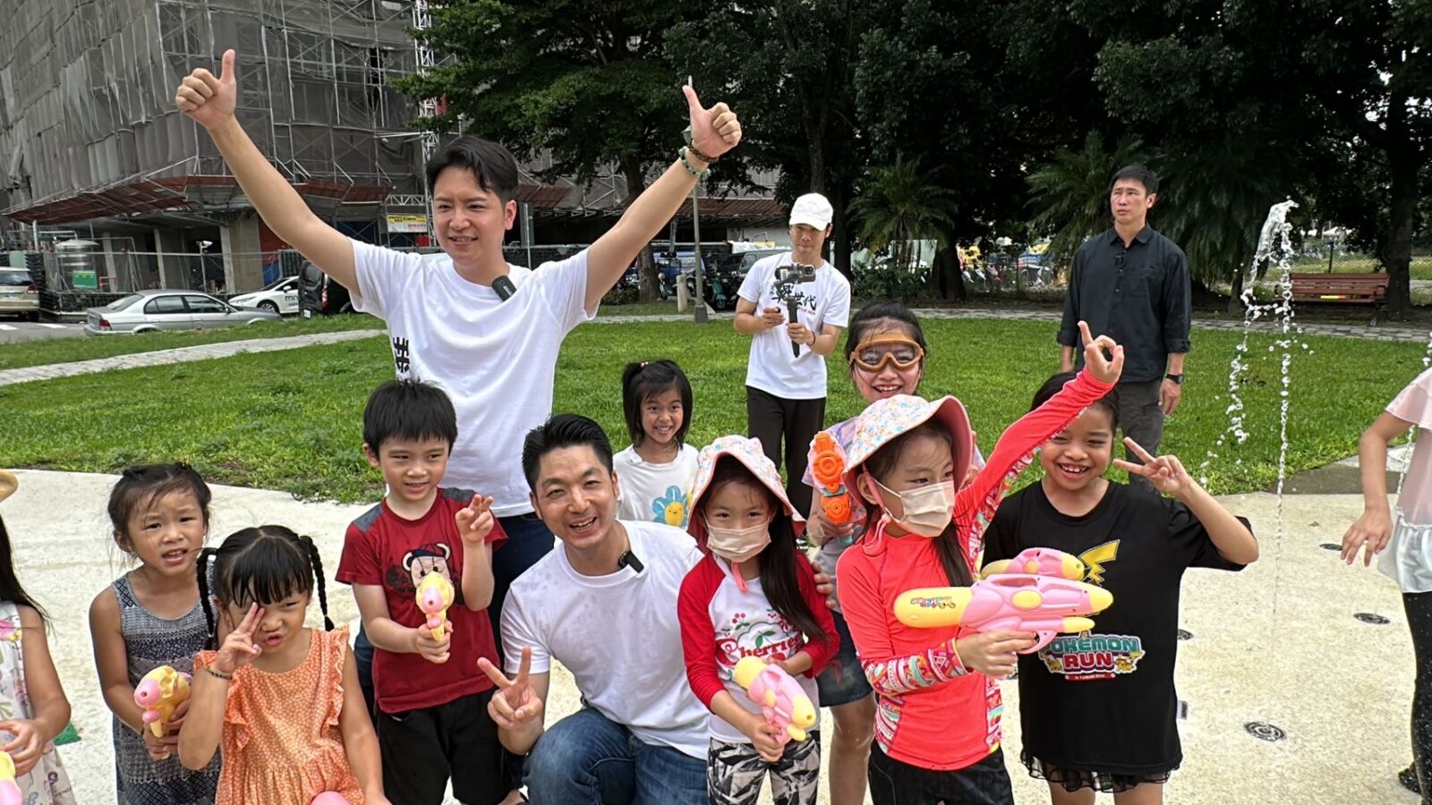 開箱台中水公園　蔣萬安呼籲市民力挺羅廷瑋