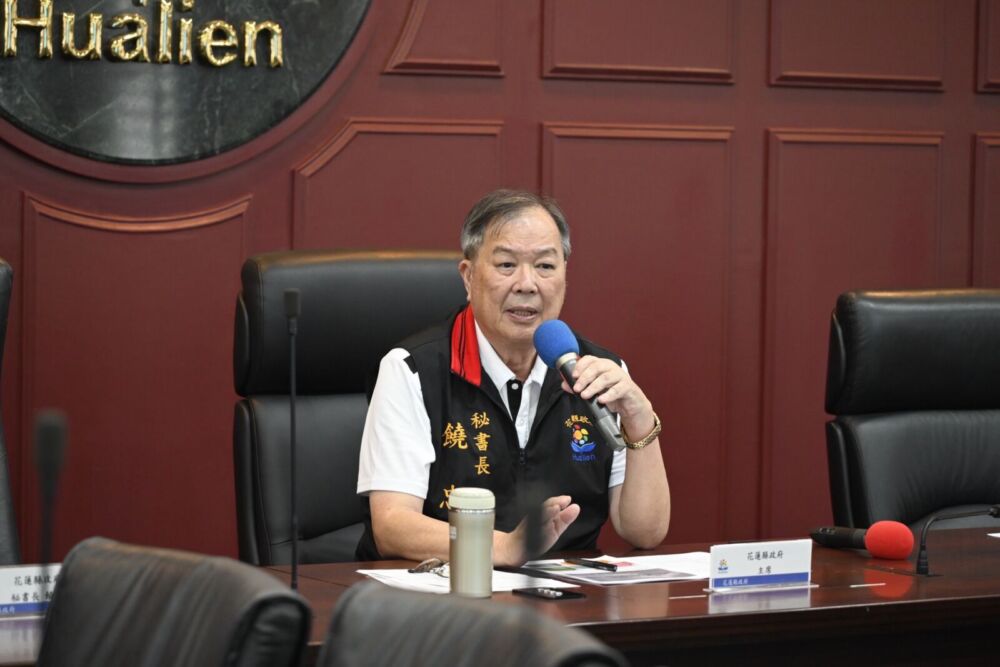 馬太鞍堰塞湖已達高風險　饒忠召開整備會議指示3鄉鎮最快明撤離