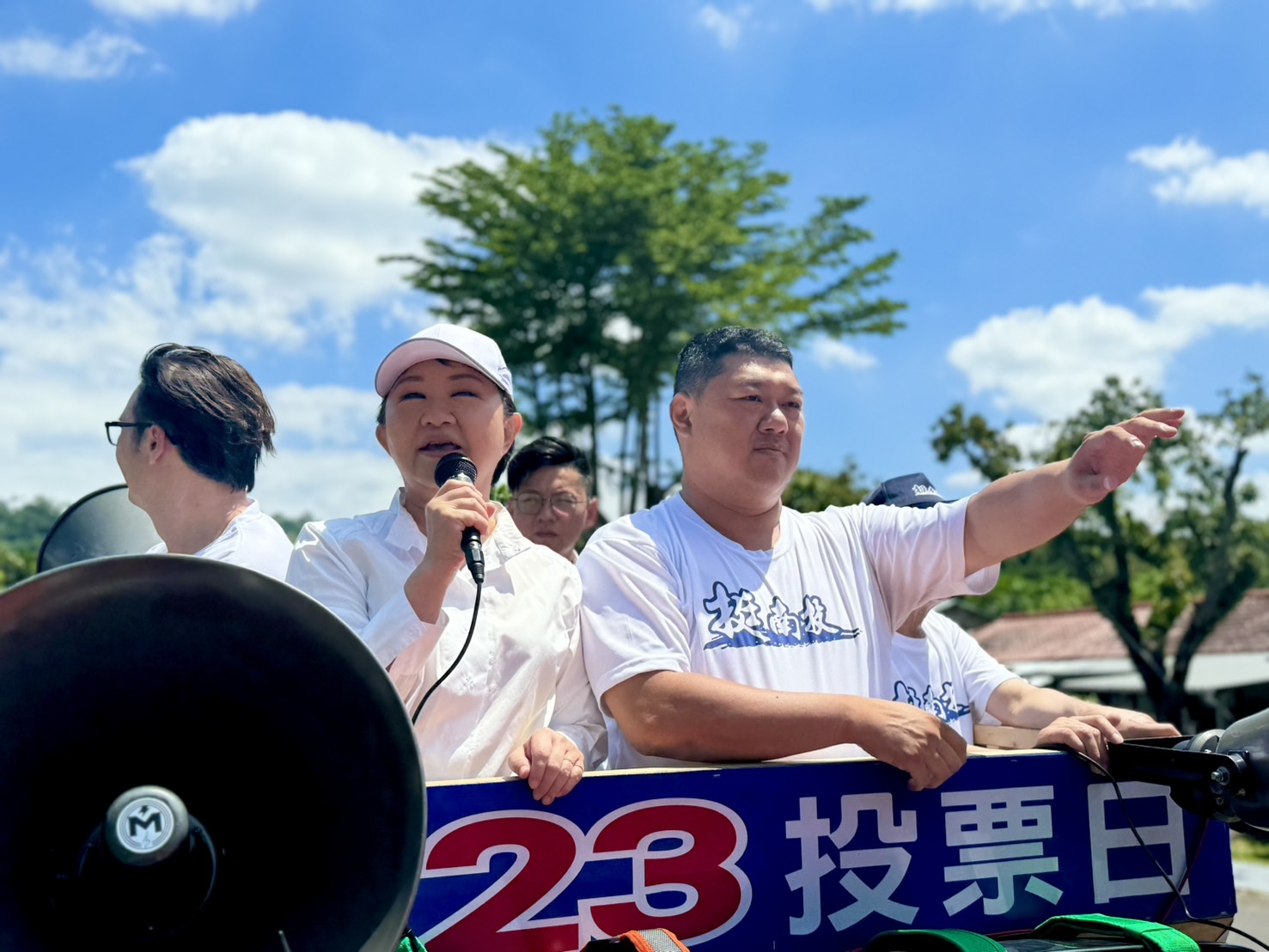 盧秀燕讚游顥最認真立委　籲鄉親支持挺過823
