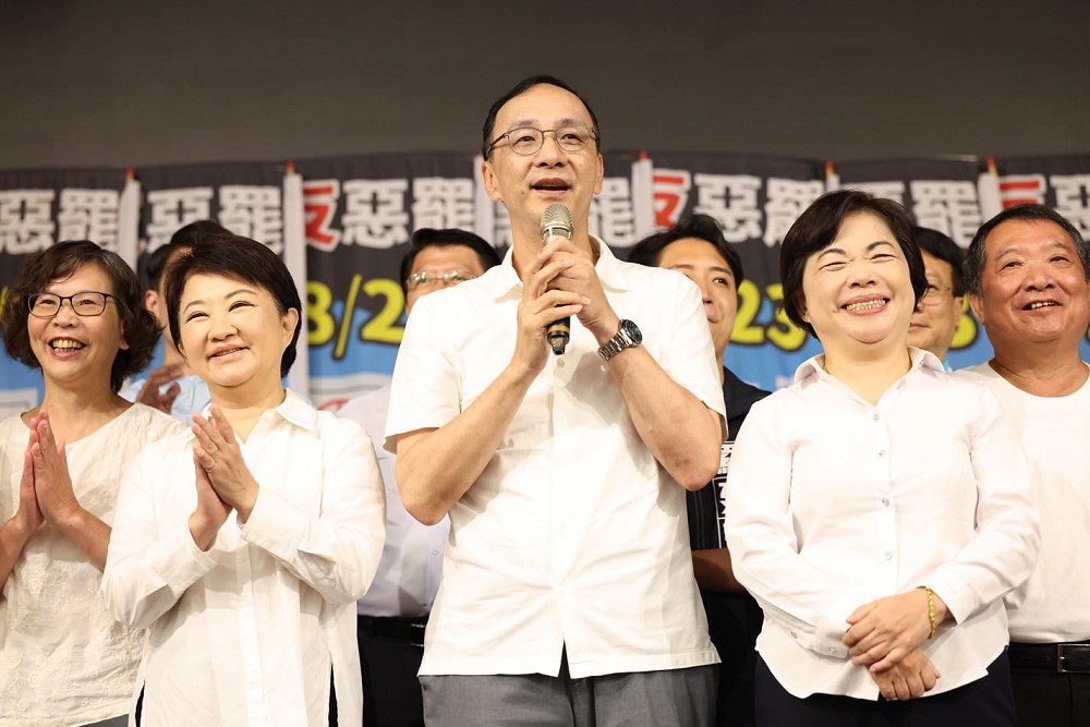 喊話盧秀燕三思　朱立倫再勸進：2028總統人選應與黨主席一致