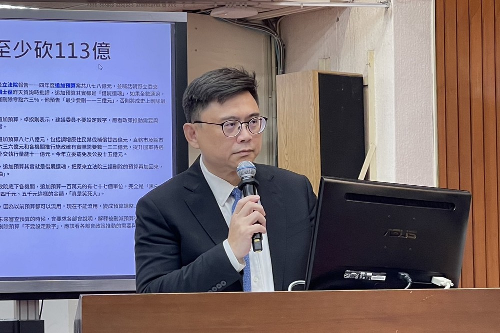 「南北失衡」財劃法再掀波瀾　賴瑞隆轟藍委是橡皮圖章