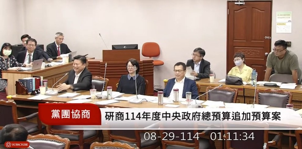 夜審636億追加預算　傅崐萁要求三讀後立即撥付地方一般補助款