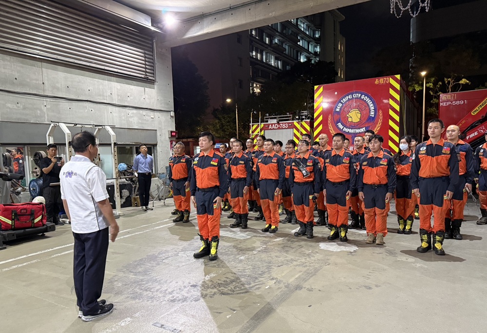 馬太鞍溪堰塞湖潰堤　新北市2梯次逾50人出發救援