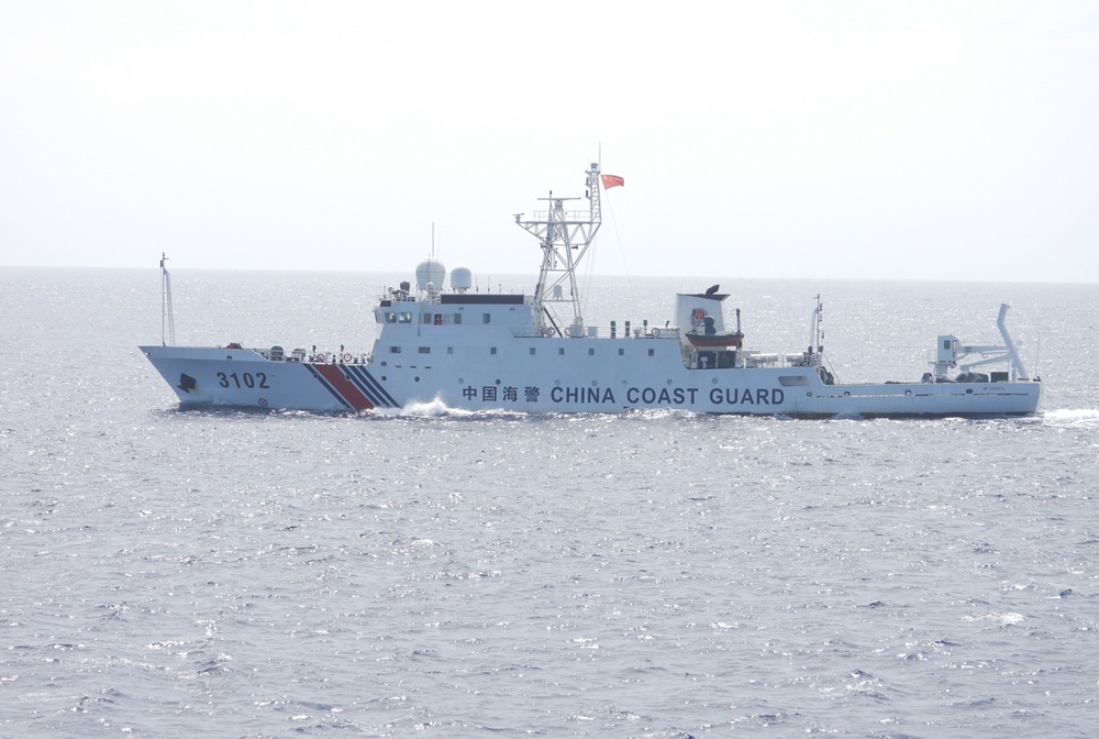 關船舶自動辨識系統　中國海警船國慶日闖東沙海域挑釁