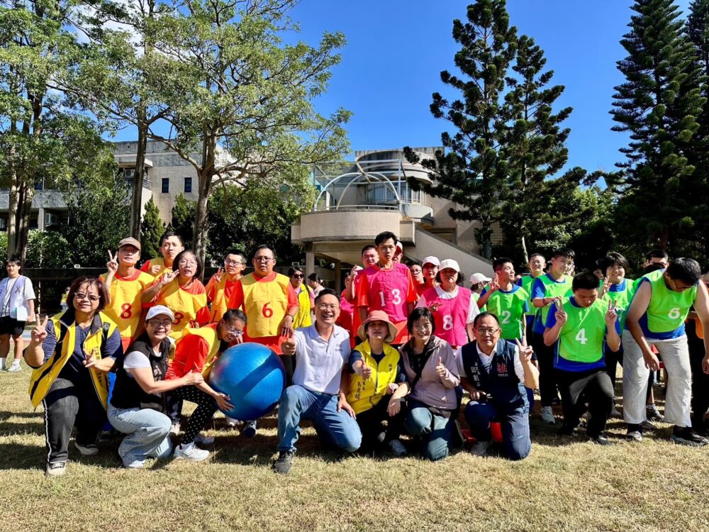 2度參與桃園身障親子運動會　蘇俊賓與學生同樂以行動力挺