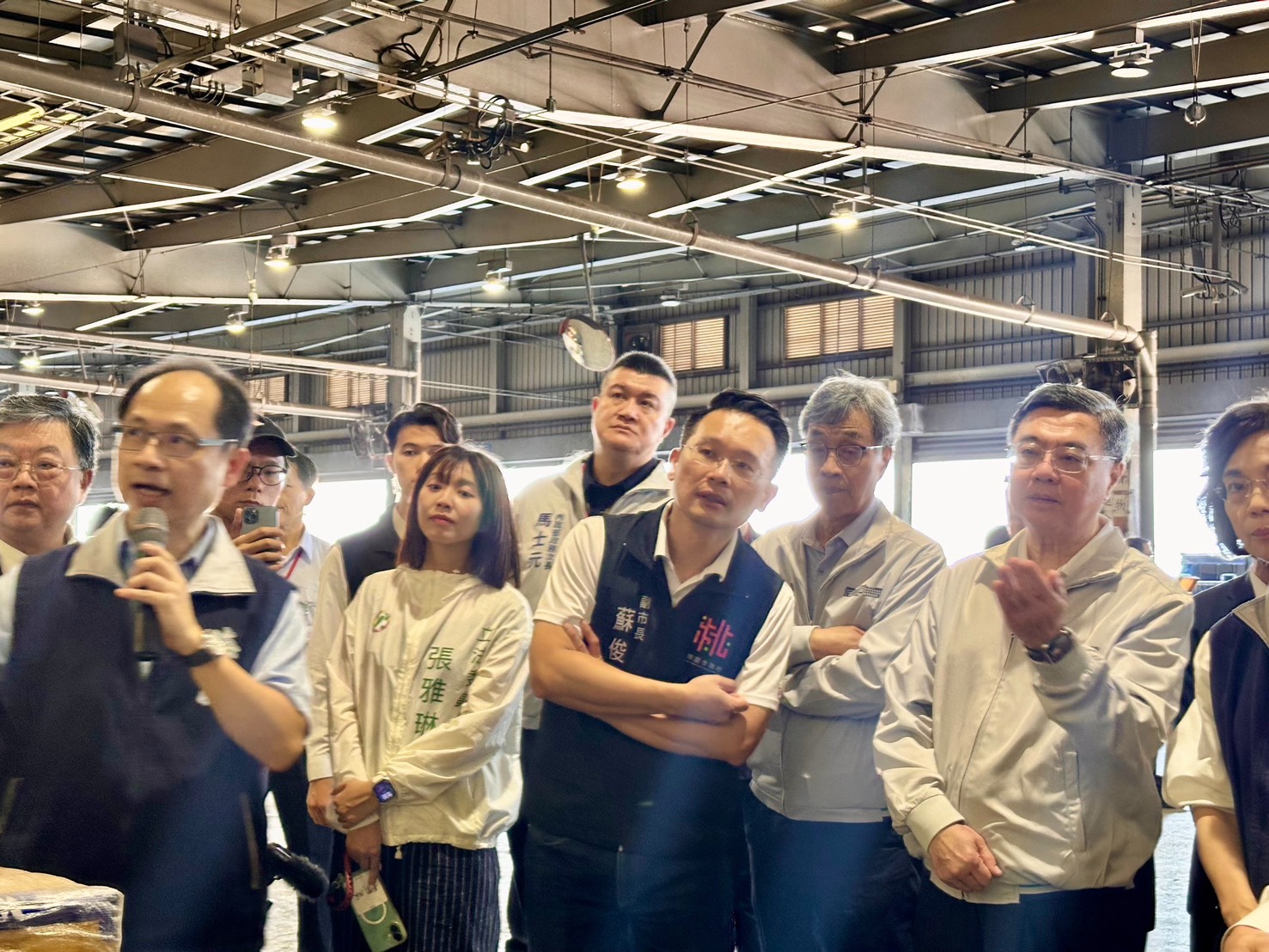 卓榮泰視察桃機邊境防疫　蘇俊賓籲中央同步部署3大戰場