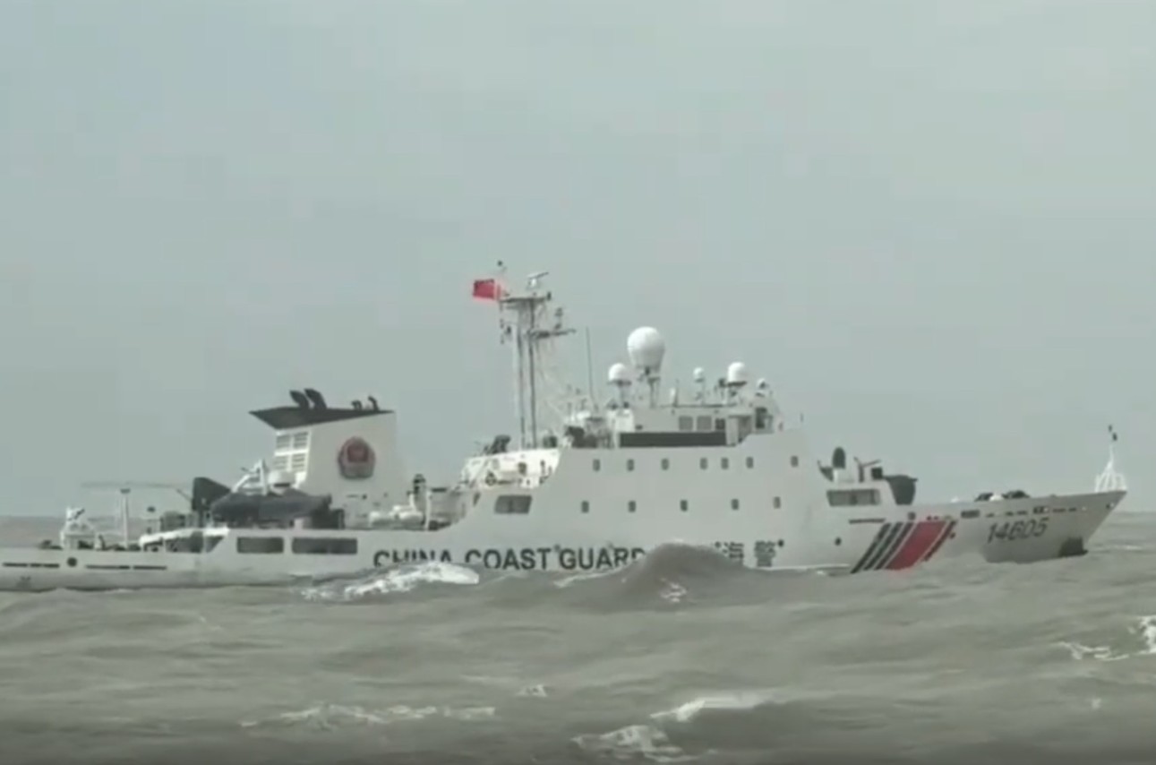 中國海警船今兩度跨域襲擾　金門海巡艦艇強勢驅離