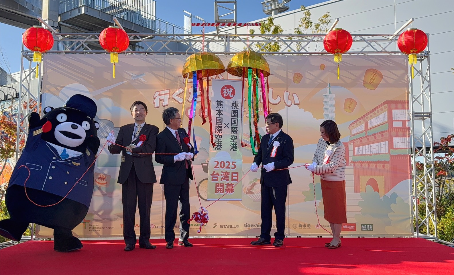 桃機空降熊本掀台味旋風　台日觀光交流更緊密