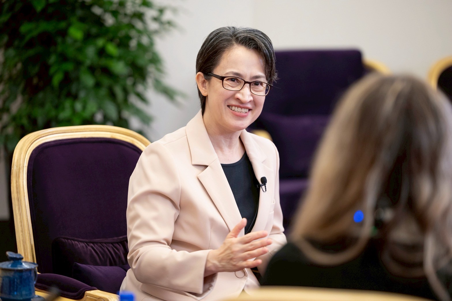 談國際對台誤解　蕭美琴：低估台灣人自我防衛意志很危險