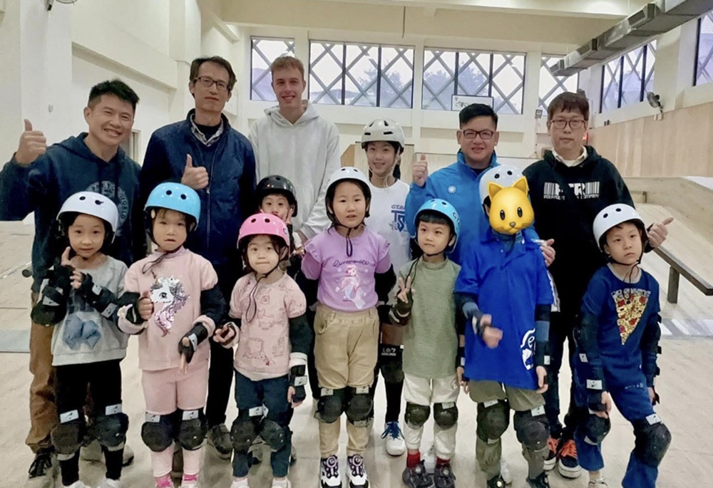從匹克球到滑板體驗課　劉哲彰打造新亮點提升新店運動風氣