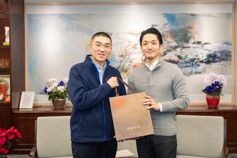 訪蔣萬安請益營養午餐免費政策　謝國樑宣布「3要點1提議」跟進