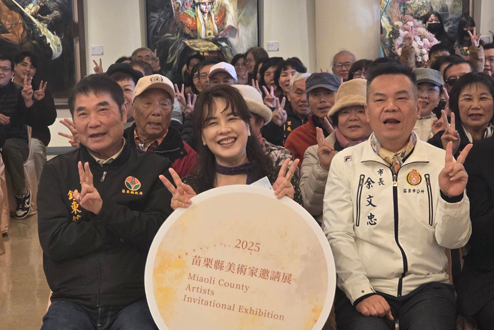 苗栗女兒丘璦珍返鄉特展　震撼展出信仰與土地的靈動之美