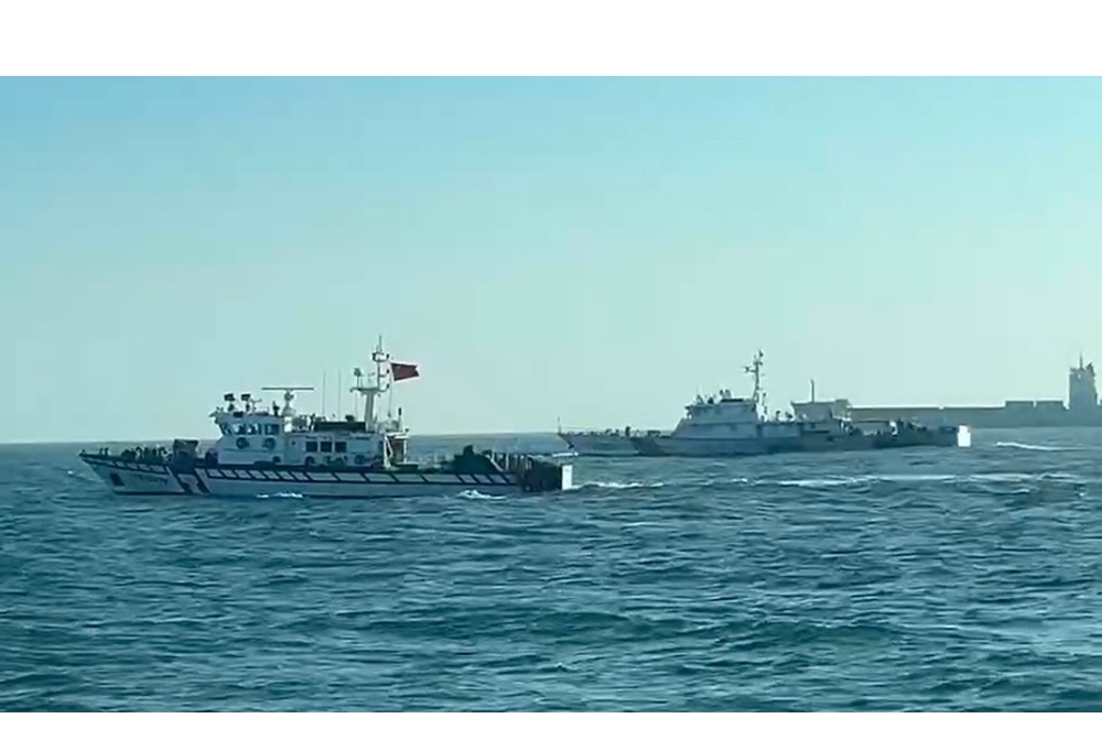 中國海警船再擾金門海域　海巡艇強勢驅離捍衛國家主權