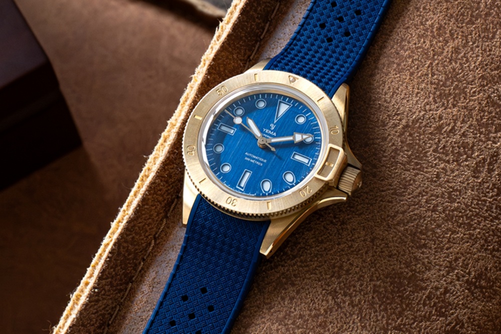 專為專業潛水需求而生　法國YEMA推出限量青銅腕錶