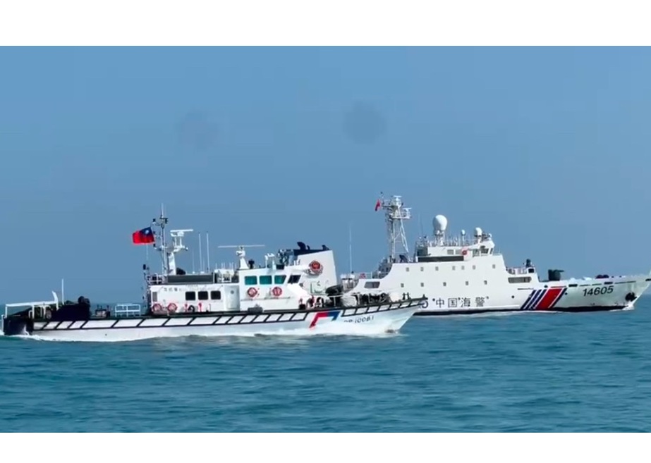 中國海警船連二日侵擾　海巡員全時掌握強勢驅離