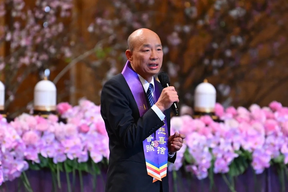 星雲大師靈骨分燈5大洲　 韓國瑜以4大奇蹟推崇弘法成就