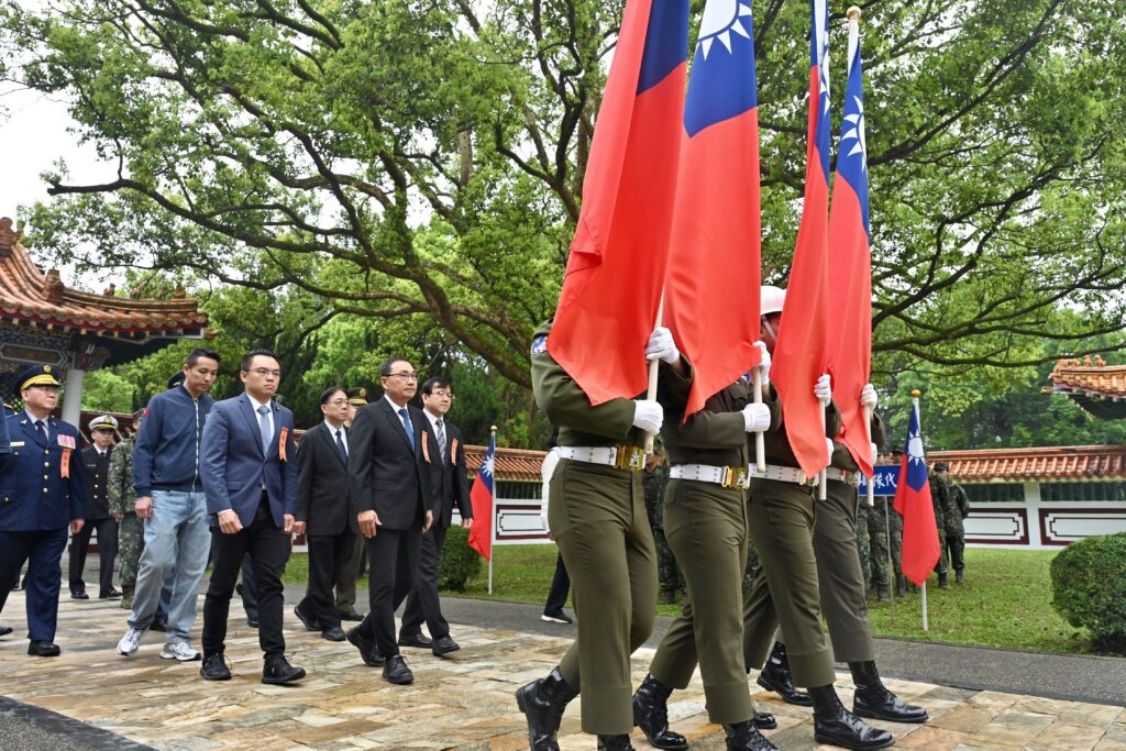 新北忠烈祠春祭典禮 侯友宜感念烈、義士奉獻精神