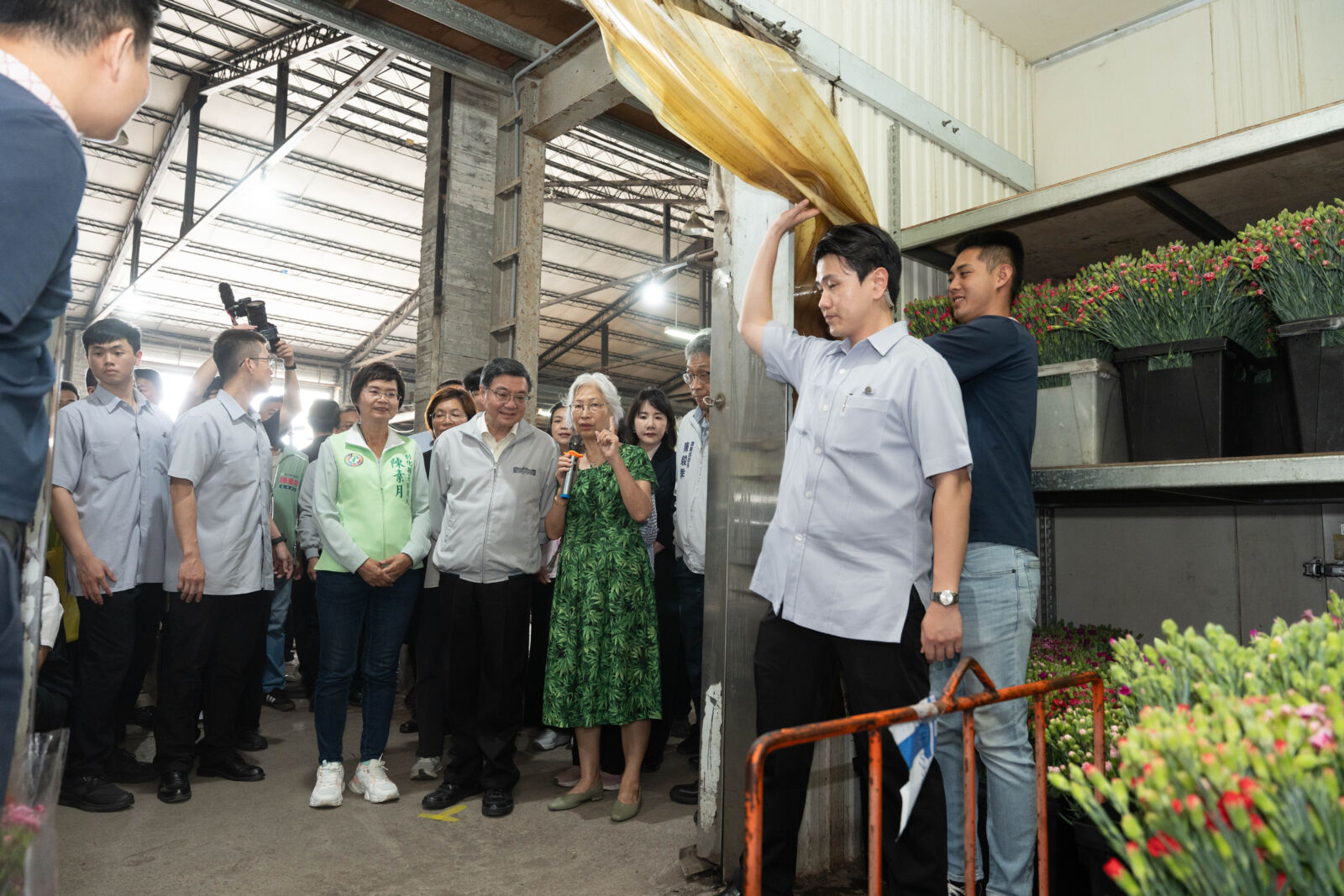 陳素月偕卓榮泰訪彰化養豬場　台灣重返亞洲唯一3大豬病非疫國