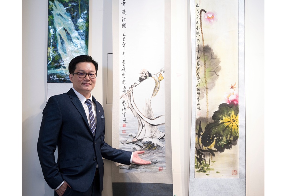 台灣藝術家揚名日本福岡國際書畫展　徐健麟獲福岡教育委員會賞