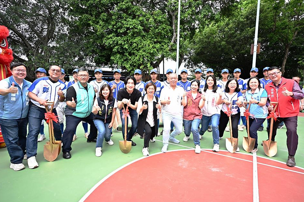 1.5億升級八卦山棒球場　許原龍讚王惠美長期重視彰化運動環境