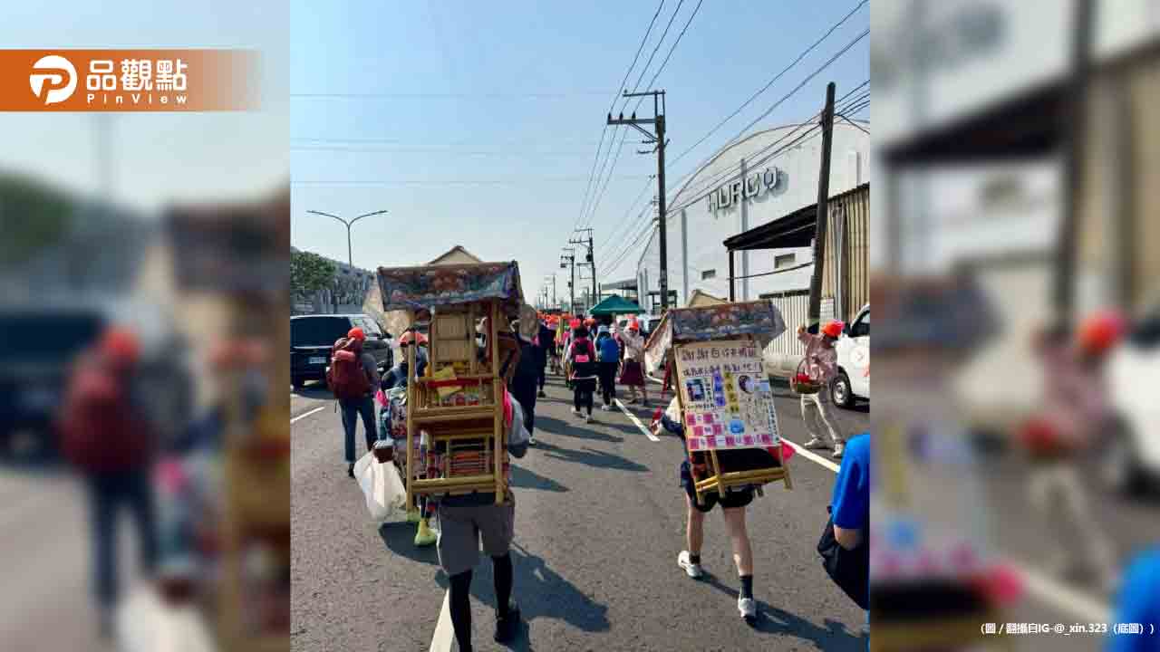 她向媽祖求男友成真！背10公斤神像還願