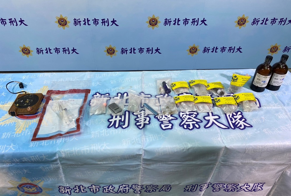 住家掩護毒品分裝場　警逮52歲男起獲依托咪酯與安毒