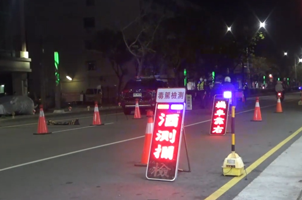 取締程序全面升級　台中警40小時連破毒駕7件7人