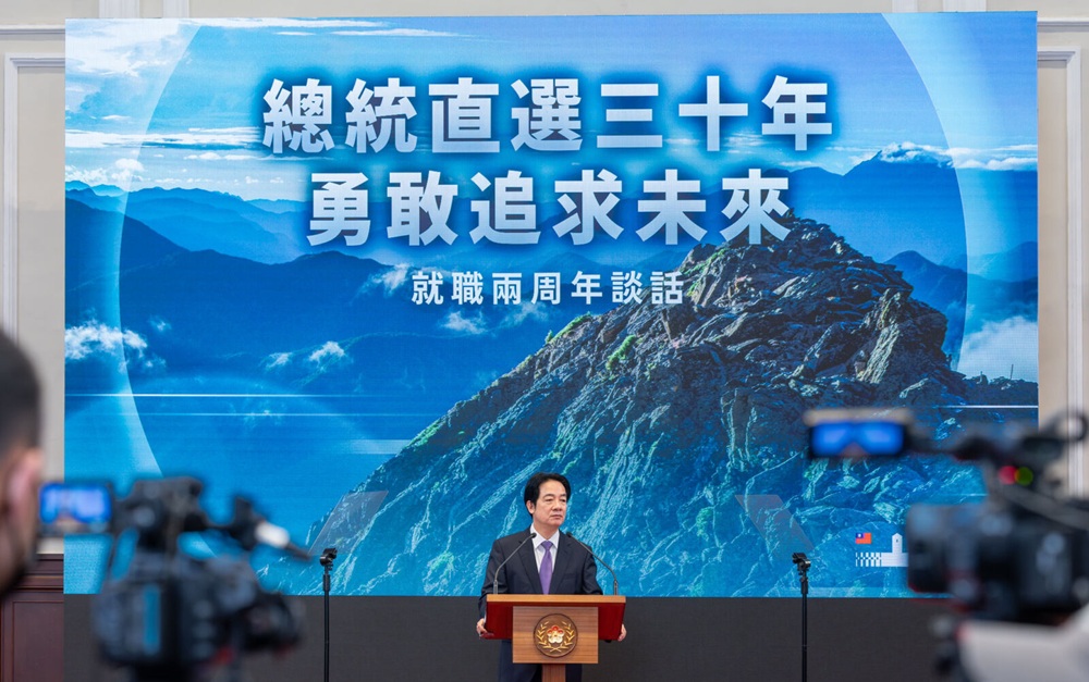 【何啟聖專欄】賴清德的兩週年談話，少了一堂民主課