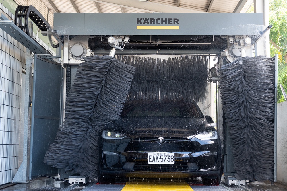 搶攻新市鎮洗車商機　德國凱馳攜手崧象智能與台糖油品