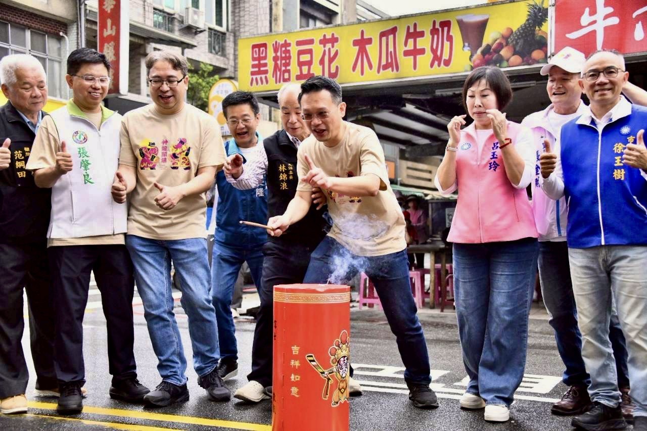 龍元宮神龍鬧鎮巡境祈豐收　蘇俊賓：讓宗教文化與環境永續同行