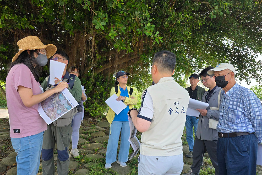 成功爭取中央全額補助後龍溪改善計畫規劃費　余文忠說明核心內容