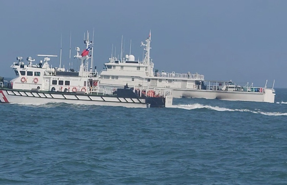 中國海警單月3度襲擾金門　海巡艇強勢對應維護主權