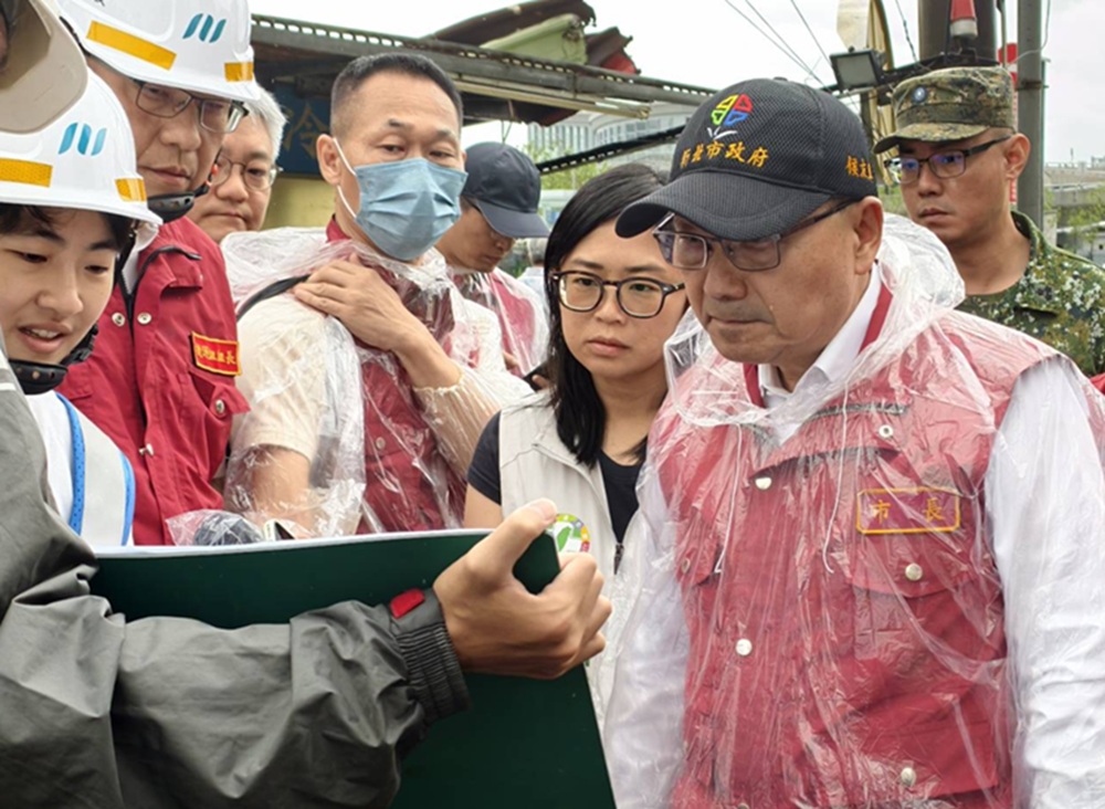 中颱白海豚接近　新北市逾百件零星災情已漸恢復市容