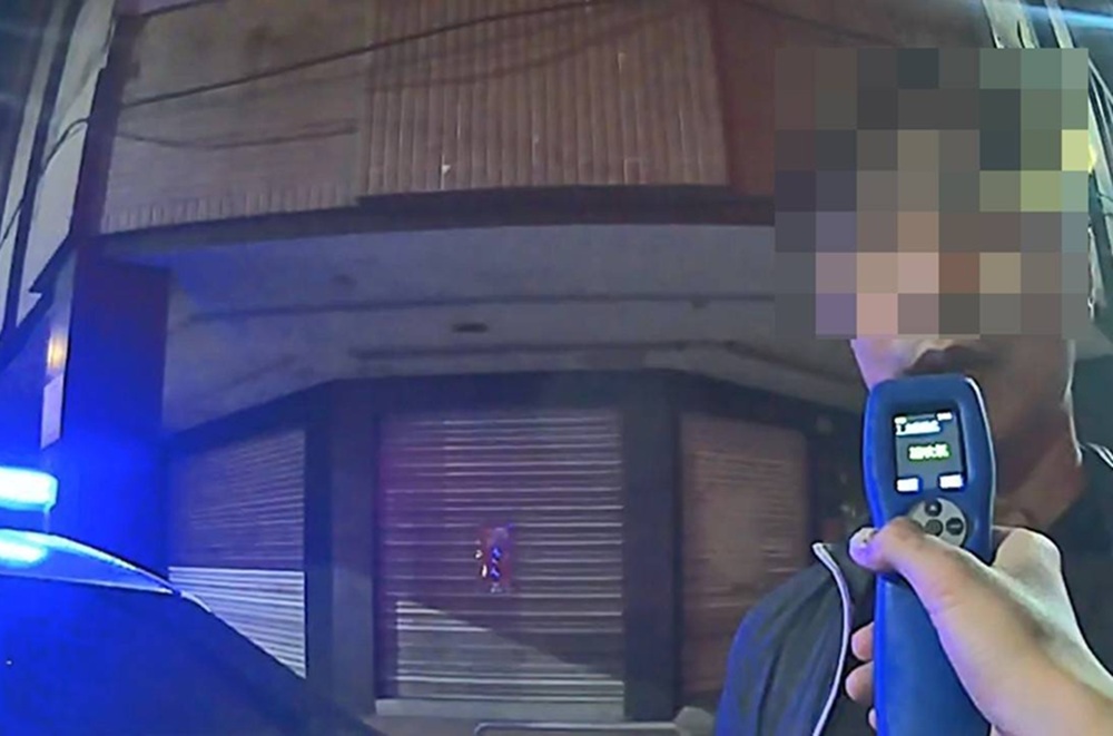 慶生後涉酒駕　40歲男詭異邊念佛號邊拒測