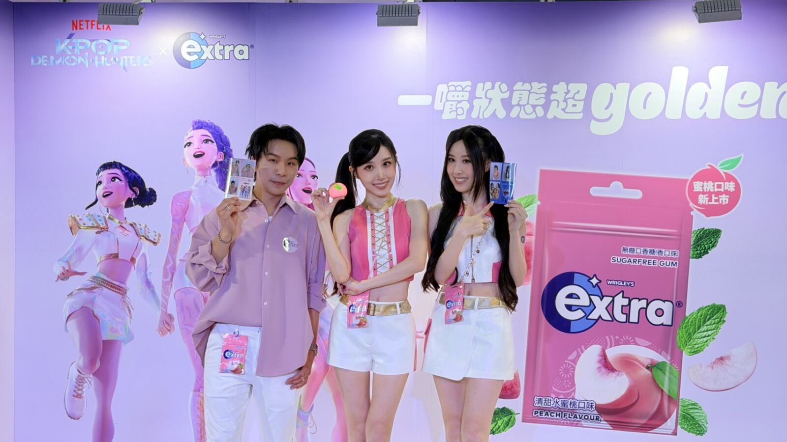 【有影】《K-Pop獵魔女團》快閃華山！extra打造限定聯名館　Sandy & Mandy搶先開箱