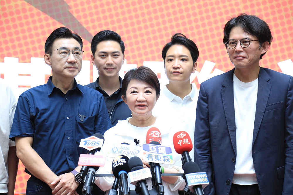 台中藍白合沒問題堅定支持江啟臣　盧秀燕：合則兩利、分則兩敗