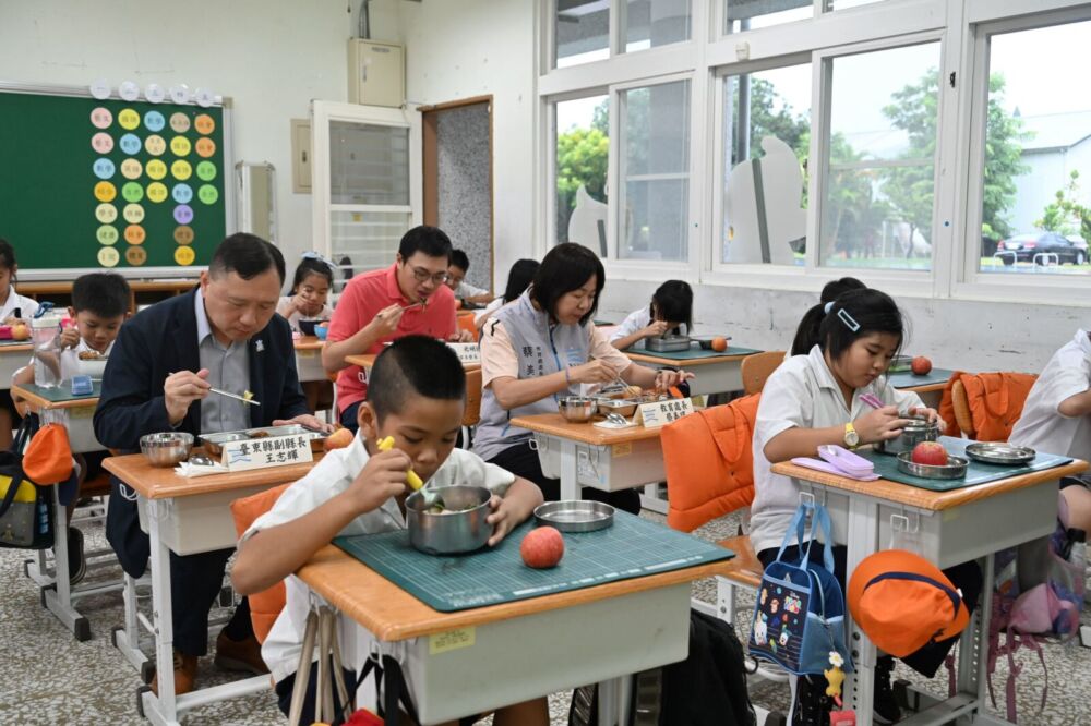 台東營養午餐擴大補助對象　王志輝：價格全面比照台北市標準