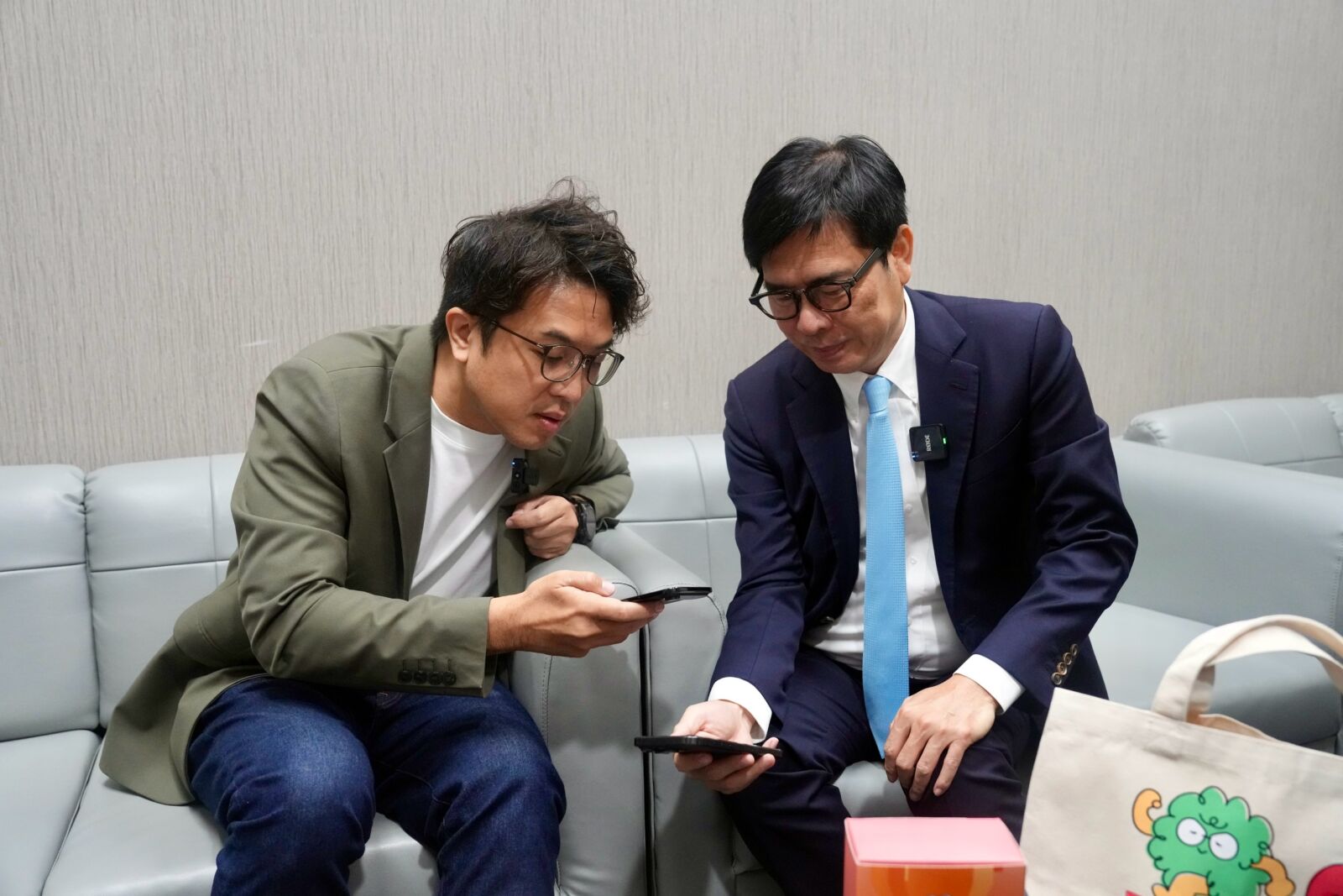 從資料庫整合談首長責任　陳其邁勉勵沈伯洋：台北條件更好、發展應加速